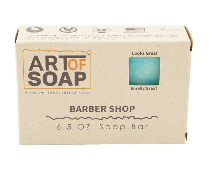 BARBER SHOP BAR SOAP