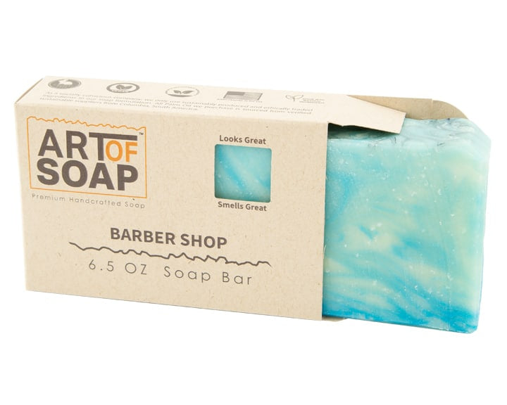 BARBER SHOP BAR SOAP