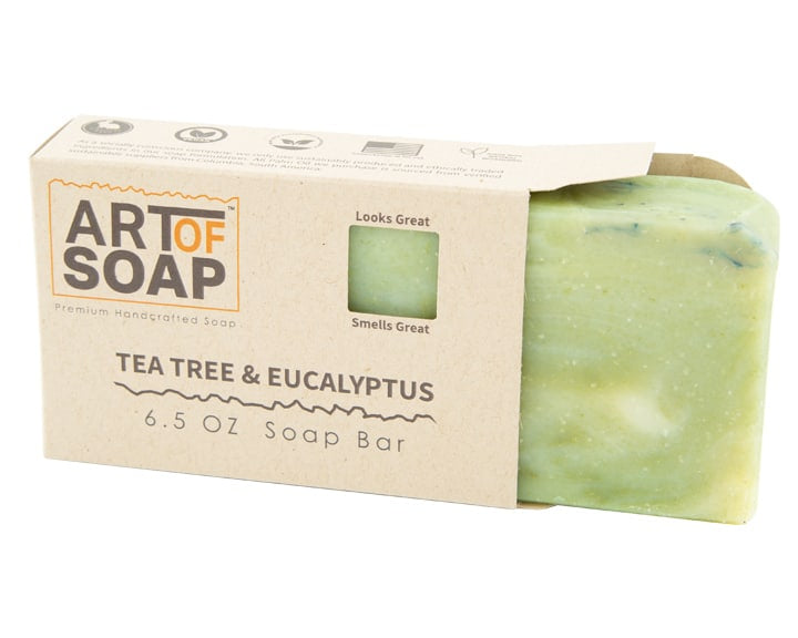 TEA TREE & EUCALYPTUS BAR SOAP