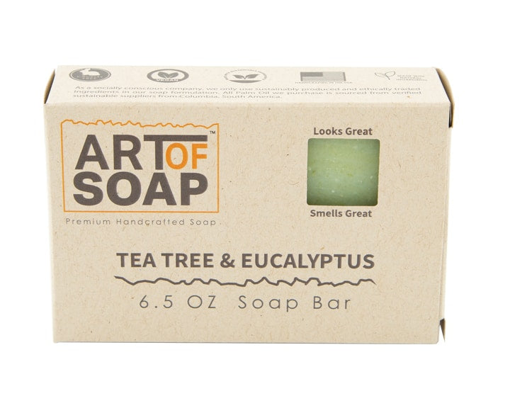 TEA TREE & EUCALYPTUS BAR SOAP