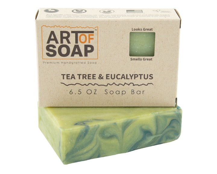 TEA TREE & EUCALYPTUS BAR SOAP